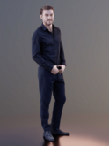 3D Mesh Full Prime 3D PEOPLE new  _Kenneth_100k