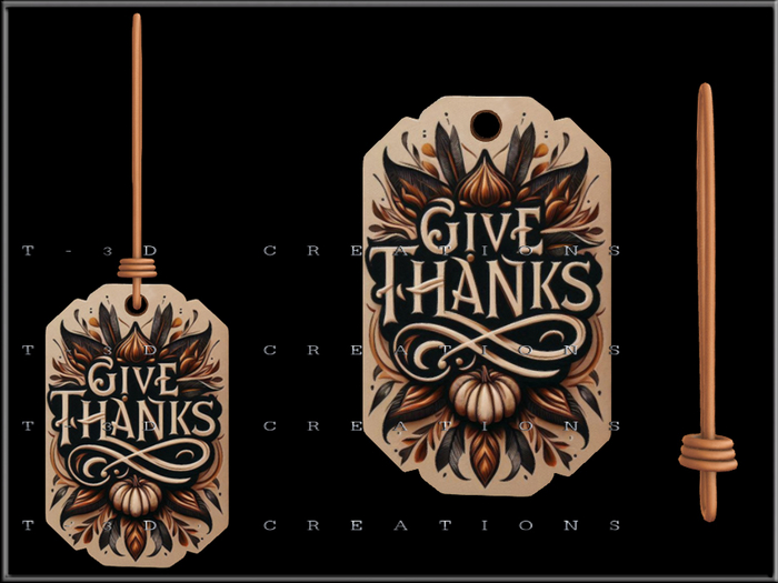 [Feliz] Give Thanks Tag 02 - Micro and Regular Mesh - Full perm