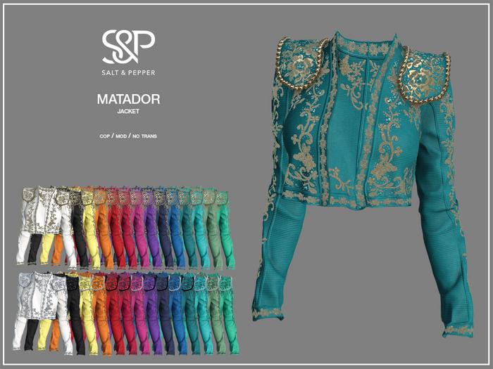 S&P Matador jacket Maitreya LaraX
