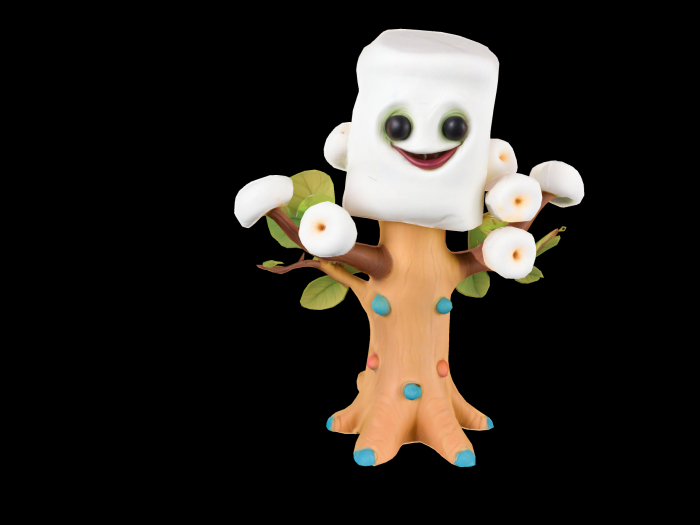 HB: Whimsy Marshmallow Tree Statue FuLL PERM