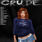 I'll Bring the Innocent Face Women's Sweatshirt (WSL <Wear Me>