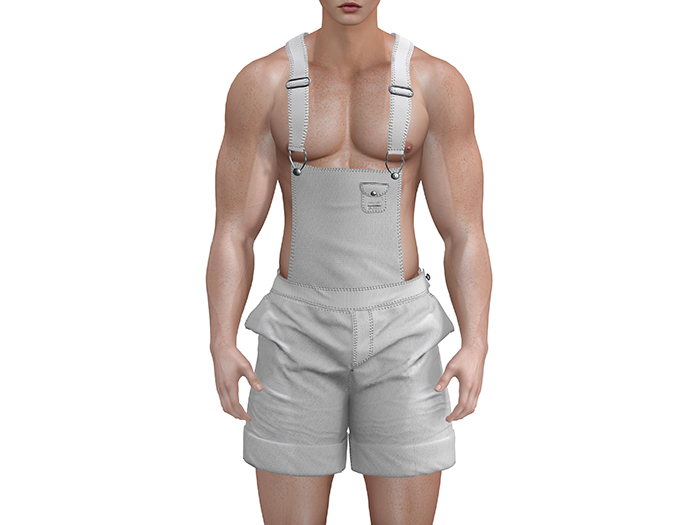 TwoSided Denim Jumper white