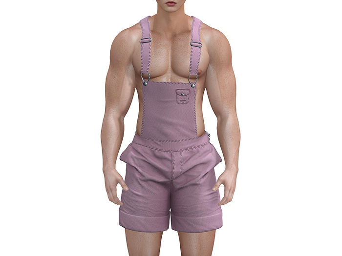 TwoSided Denim Jumper pink