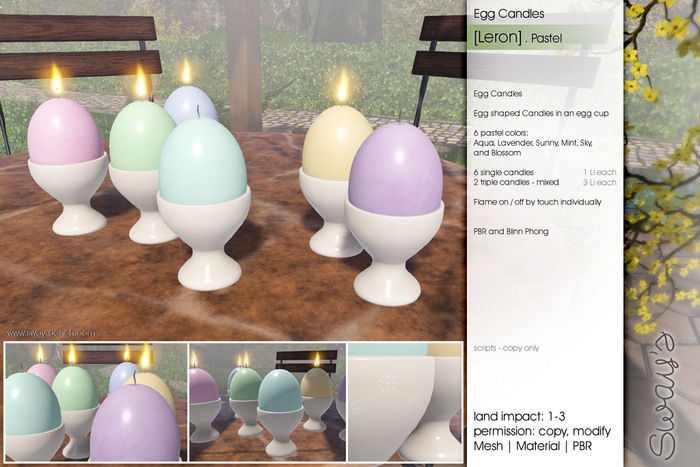 Sway's [Leron] Egg Candles