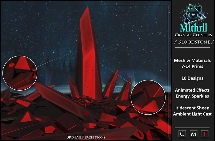 Mithril Cluster_Bloodstone Set