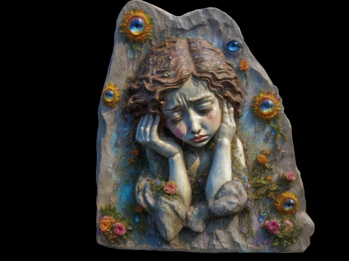 HB: Crying Stone Statue FuLL PERM