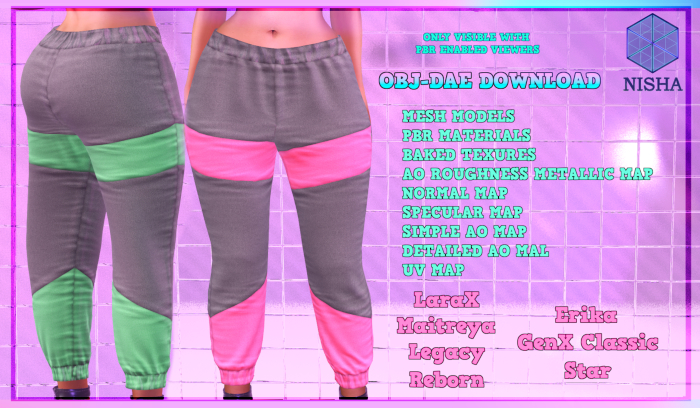 Nisha - Schism joggers female full perm Download