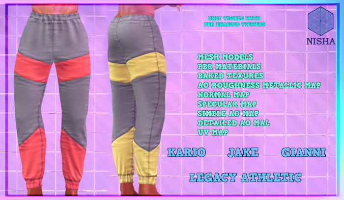 Nisha - Schism joggers male DEMO