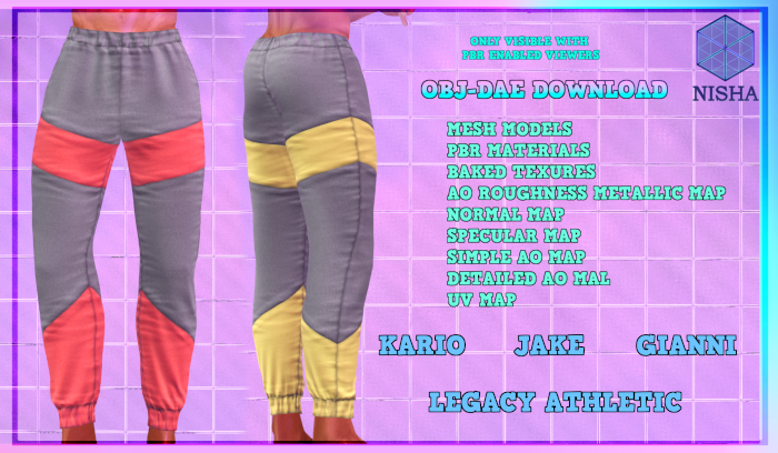 Nisha - Schism joggers male full perm Download