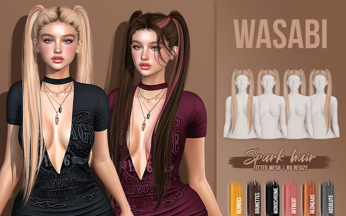 Wasabi // Spark Hair - Absolute Pack