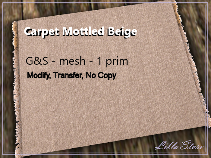Carpet Mottled Beige [G&S]