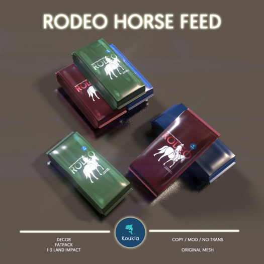 Koukla // Rodeo Horse Feed / Fatpack