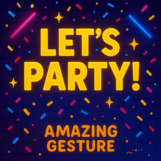 LET’S PARTY! – Fun Dance Club Gesture | Party Chat Shout | Amazing Gesture