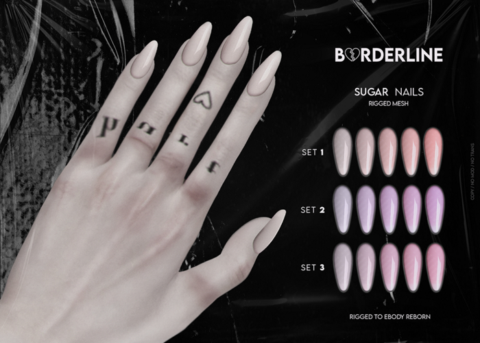 BORDERLINE - Sugar Nails FATPACK