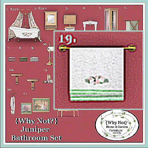 19 {Why Not?} Juniper bathroom