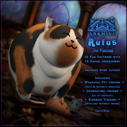 Arkhive :: "Rufus the Rotund" - Cat Set