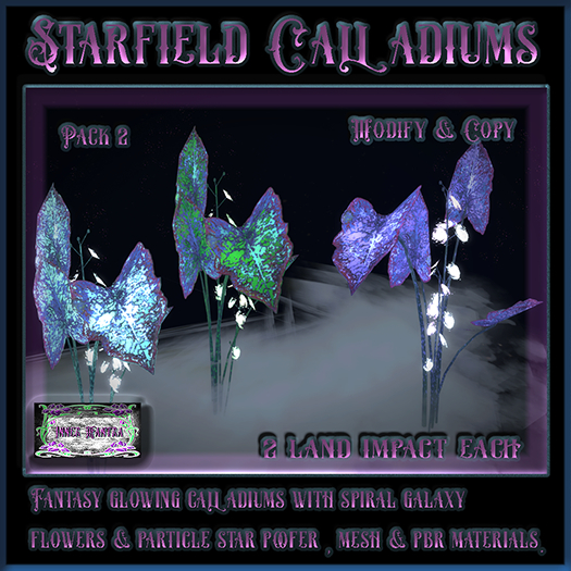 +Inner Mantra+ Starfield Calladiums Pack 2