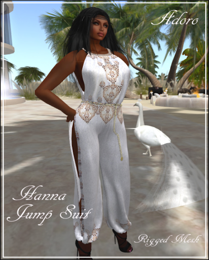 Hanna Jumpsuit Rigged Mesh   