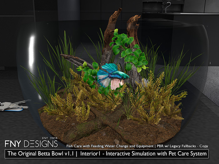 :FNY: Designs - Interactive Betta Bowl - Version 1
