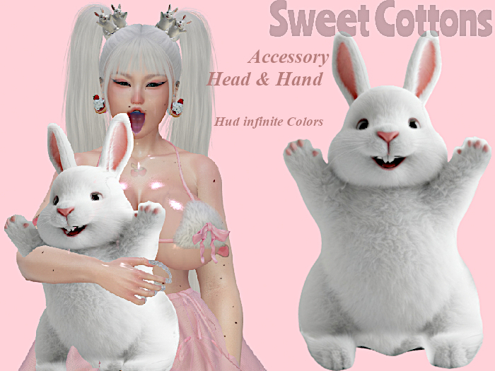 .Sweet Cotons. Rabbit  Girl Acessory