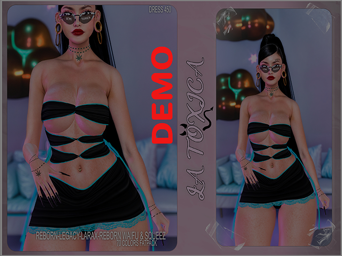 LA TOXICA- DRESS 450-DEMO