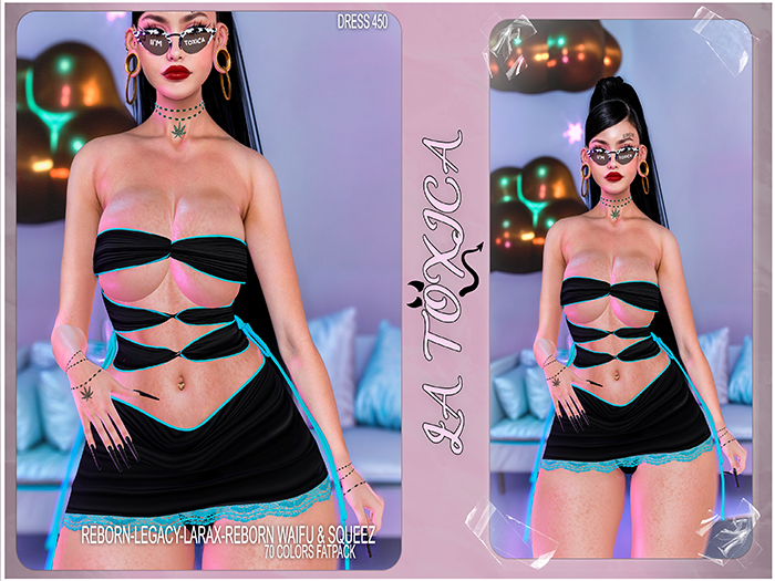 LA TOXICA- DRESS 450-FATPACK