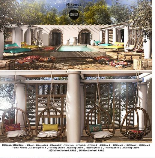 Concept} 06. Mikonos. Table G