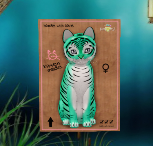 Tiger! - Seafoam