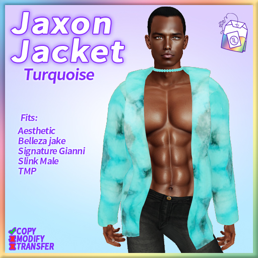 ~TL~ Jaxon Jacket Turquoise