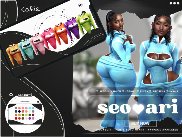 seoari . Kozie Bodysuit Fatpack - [ADD]