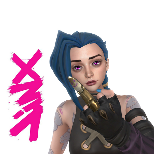 [AD] Jinx Metal Middle Finger