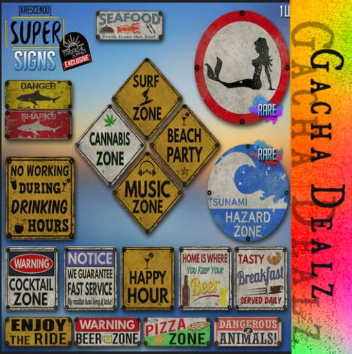 [Kres] Super Signs - Dangerous Animals