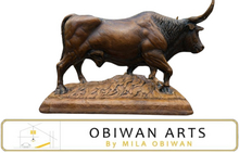 Majestic Bull Sculpture