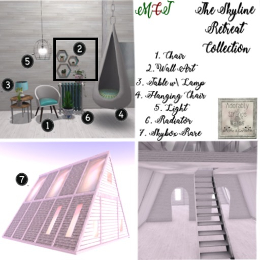 ~ASW~ The Skyline Retreat Wall Art