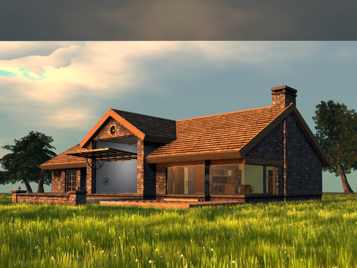 Black Stallion Deck Home