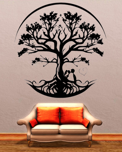 Pegatina de árbol 15