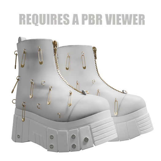 [DDL] Return (White) (Boots)