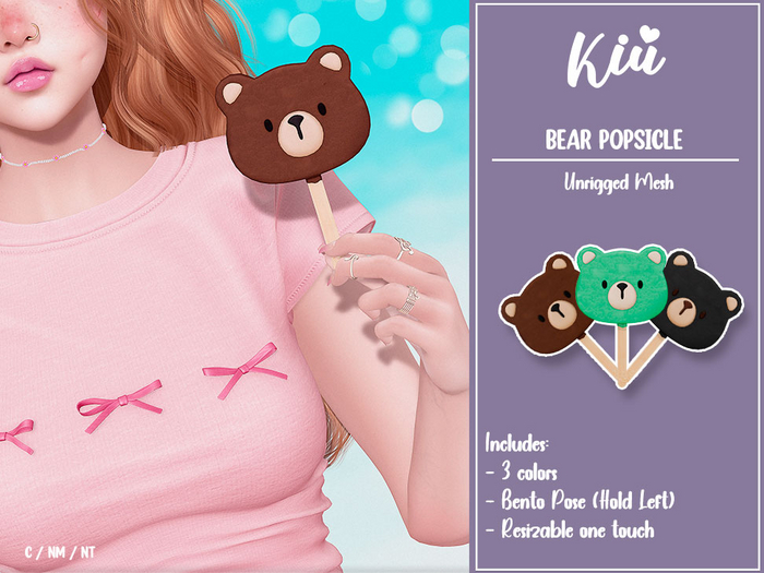 *>Kiu<* - Bear Popsicle_Set B