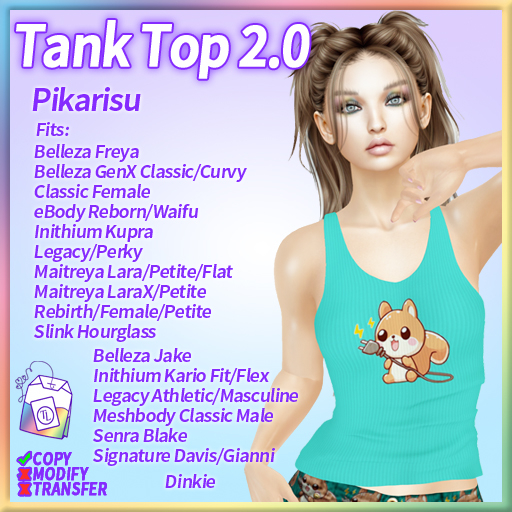 ~TL~ Pikarisu Tank Set 2.0
