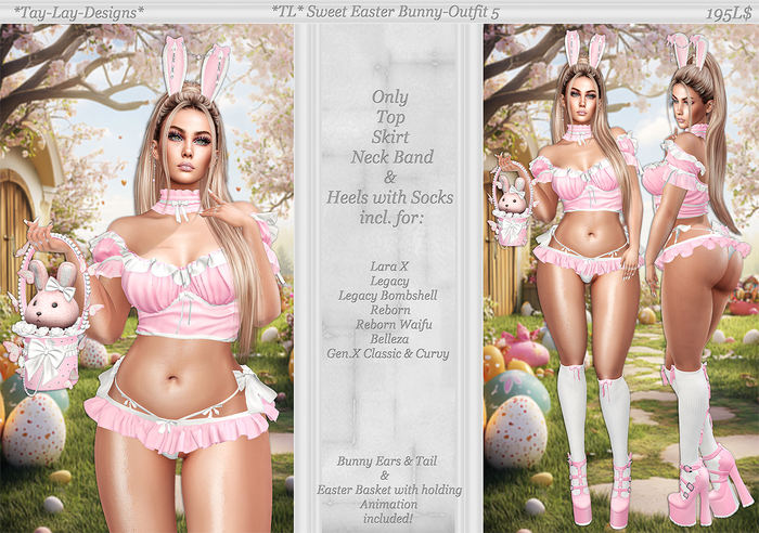 *Tay-Lay-Designs* Sweet Easter Bunny-Outfit 5