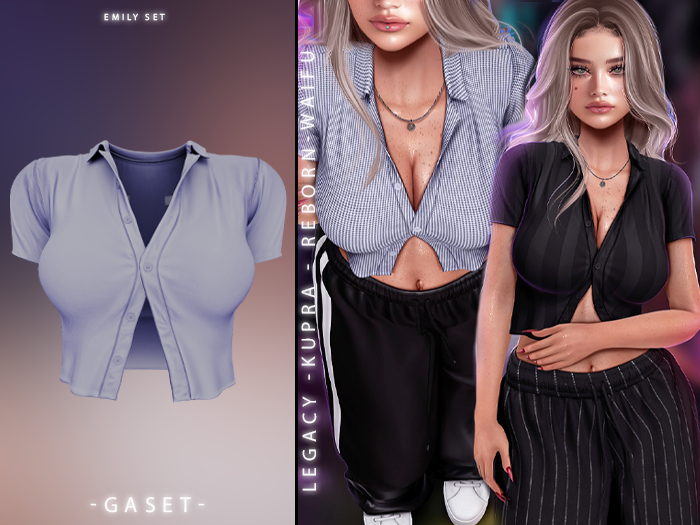 GASET - LILAC EMILY TOP