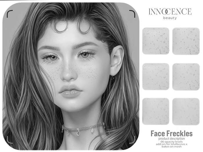 INNOCENCE Beauty - Demo Face Freckles - Evo x