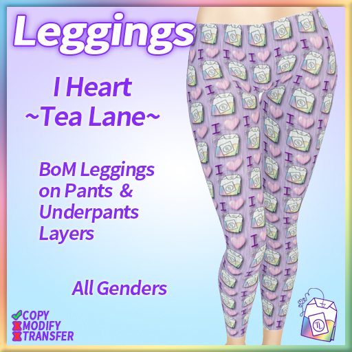 ~TL~ I Heart Tea Lane BoM Leggings