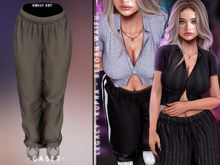 GASET - BROWN EMILY PANT