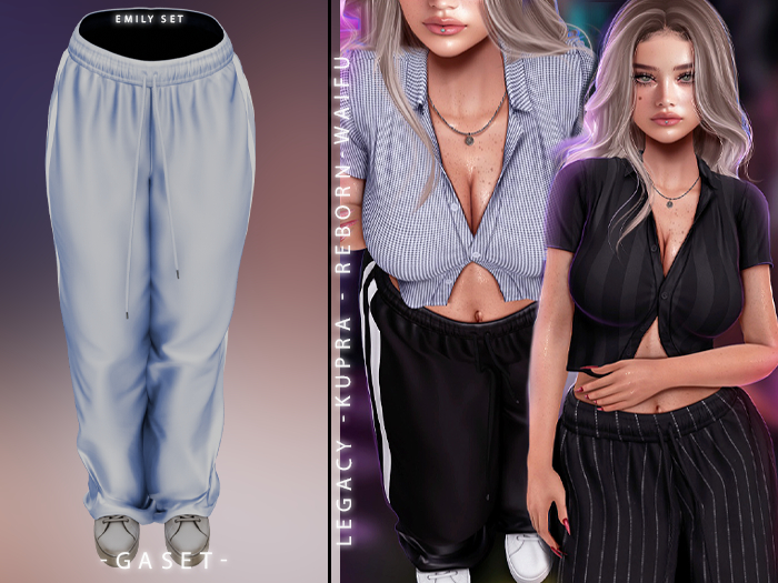 GASET - MALLOW STRIPES V5 EMILY PANT