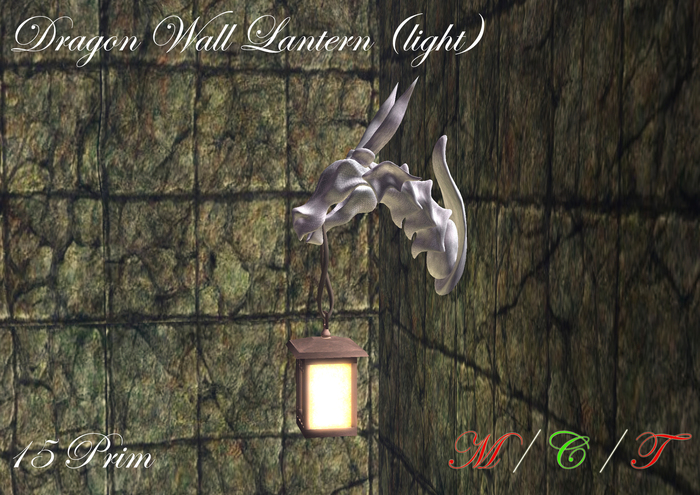 Dragon Wall Lantern (light)