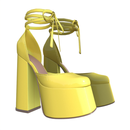 [DDL] Idyllic Shoes (Yellow) (Pumps)
