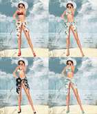 ☀️ 1. Aprelle Kailani Megapack Hud RARE + BIKINI/SARONG/LEI/SANDALS/HAT - SET C