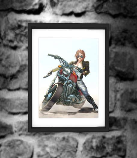 Biker Girl 1