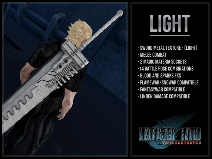 [TANAKA x TREVOR] - NEOBUSTER  SWORD - (LIGHT)